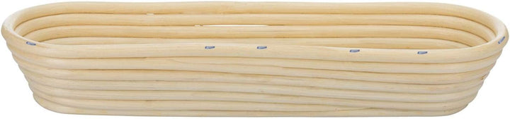 Westmark Gärkörbchen, Für 1500-2000g Brotteig, Oval, Länge: ca. 40 cm, Peddigrohr, Hellbeige, 320222