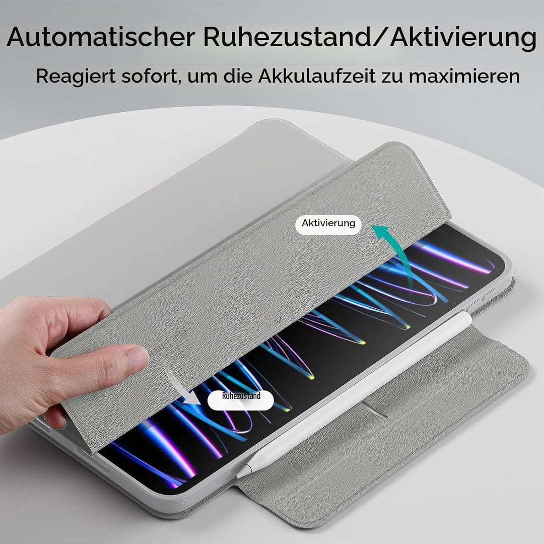 ESR für iPad Pro 11 Hülle Hybrid, iPad 11 Pro Hülle (2022/2021) mit Pencil Halter, Abnehmbare Magnet