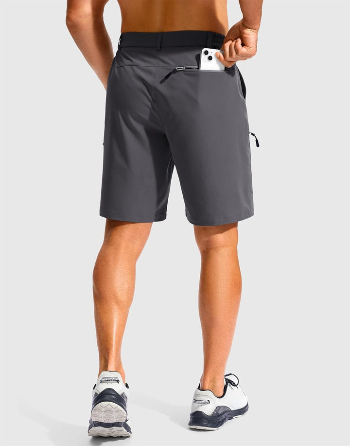 Herren Wandern Cargo Shorts Stretch Quick Dry Outdoor Tactical Shorts für Männer mit Multi Tasche fü