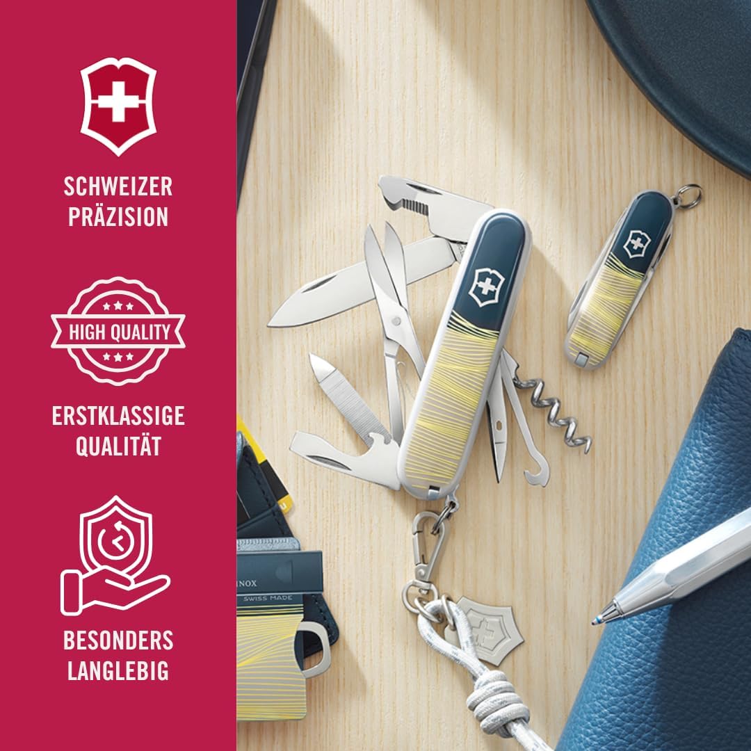 VICTORINOX Taschenmesser Companion, 16 Funktionen, Swiss Made, Multitool für Frauen, inkl. Geschenkb