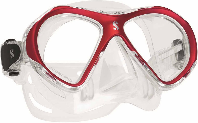 SCUBAPRO - Spectra Tauchmaske metalic rot, metalic rot