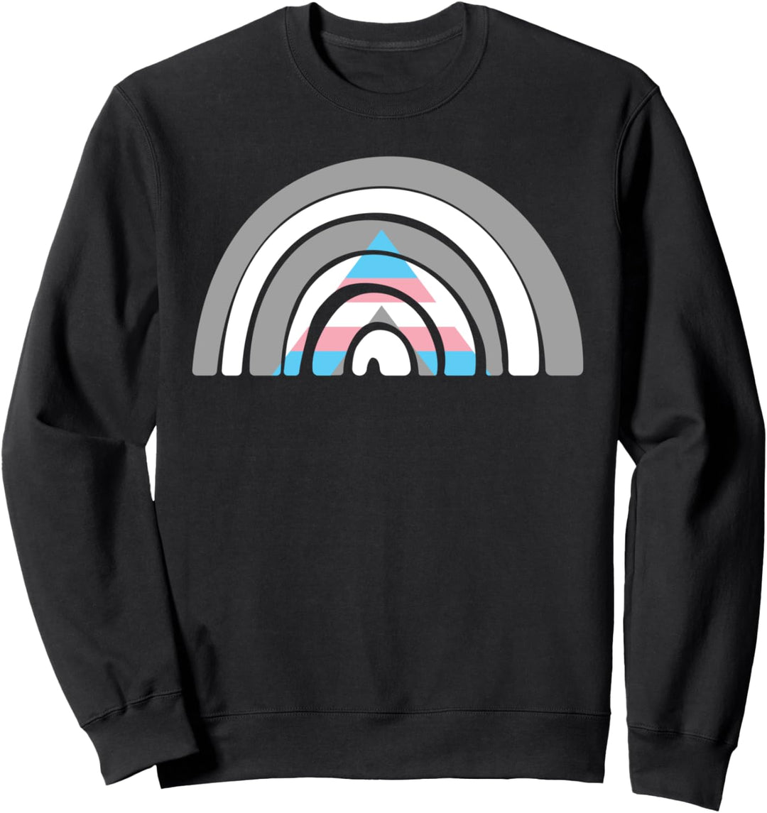 LGBTQ Trans Ally Pride Flagge – LGBTQIA+ Rainbow Trans Ally Sweatshirt