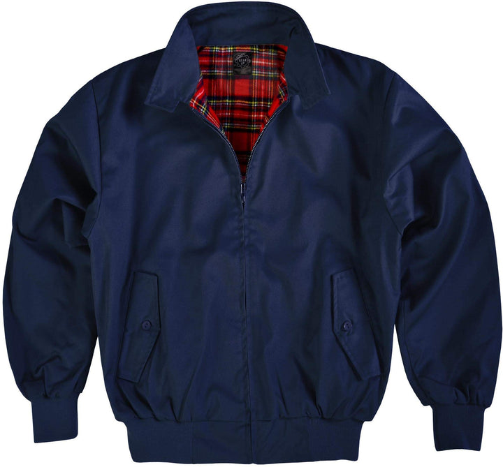 Original GearUp® Harrington Jacke English Style in 12 verschiedenen Designs wählbar XXL Marine, XXL
