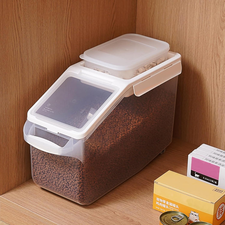 Citylife Hundefutter Aufbewahrung, frischhaltedosen mit deckel(12L+1,8L), luftdichte box, food conta