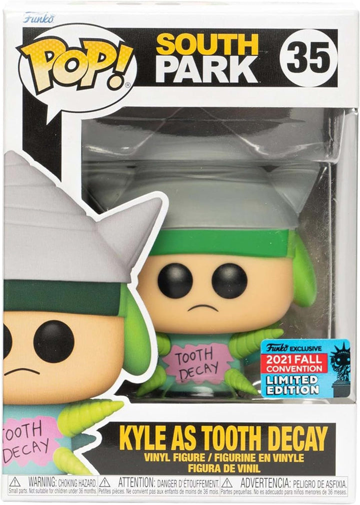 Funko South Park Kyle Tooth Decay Pop! Vinyl Figure – 2021 Exclusive Convention, Grün