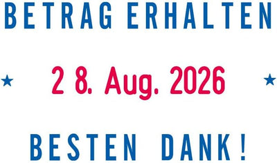 Trodat Printy 4750 Typomatic Datumsstempel zum Selbersetzen, 2-zeilig, selbstfärbend, Abdruckfarbe b