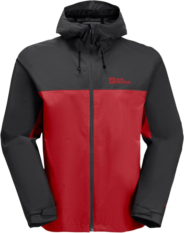 Jack Wolfskin Herren Weiltal 2l Jkt M Jacke, adrenaline red