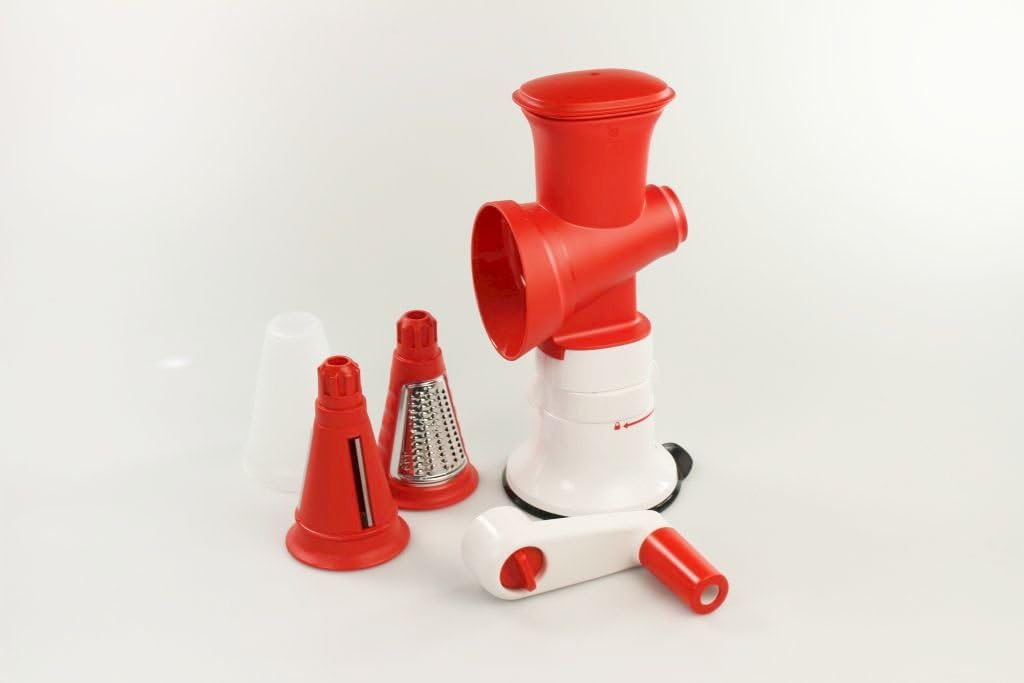 TUPPERWARE Chef Profi-Chef Eisschaber rot 2x Reiben
