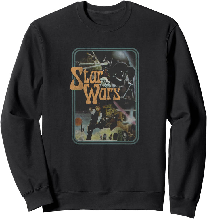 Star Wars Vintage Style Group Portrait Sweatshirt
