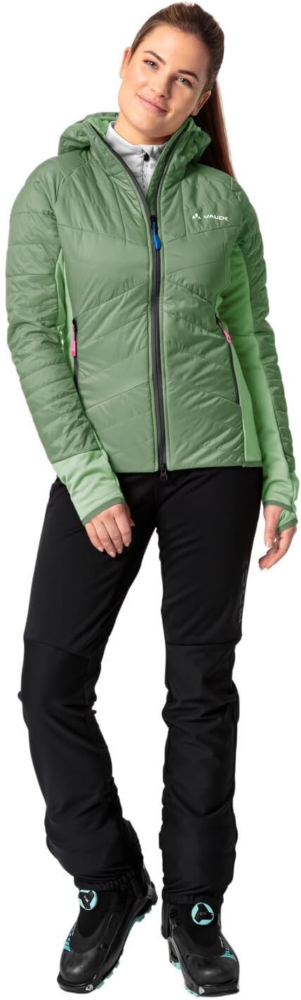 VAUDE Sesvenna Damen Isolationsjacke für Skitouren willow green 34, willow green 34