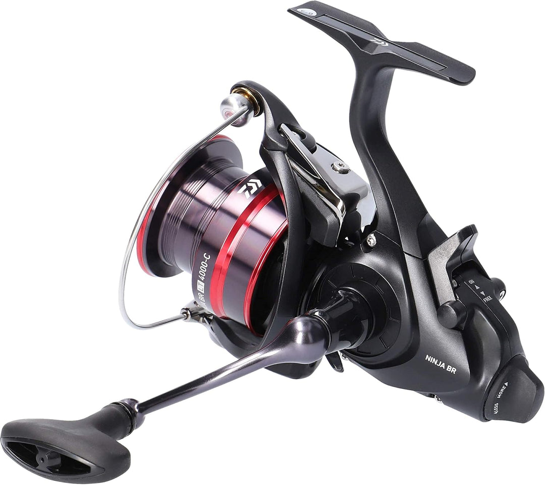 Daiwa 20 Ninja BR LT, Bite N 'Run Freespool Angelrolle, Frontbremse 5000-C, 5000-C