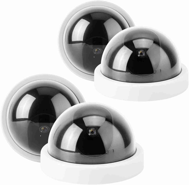 Realistische Halbkugel-Dummy-Kamera mit LED-Licht, Einfach zu Installierende Gefälschte Überwachungs