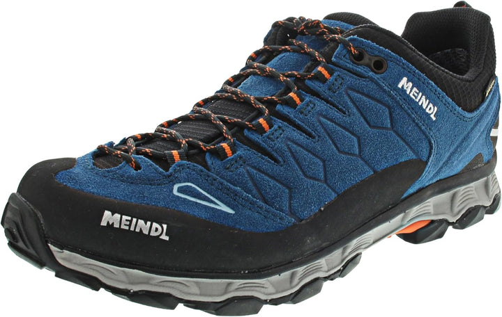 Meindl Herren Anthrazit/R Wanderstiefel 11 UK Blau Orange, 11 UK Blau Orange