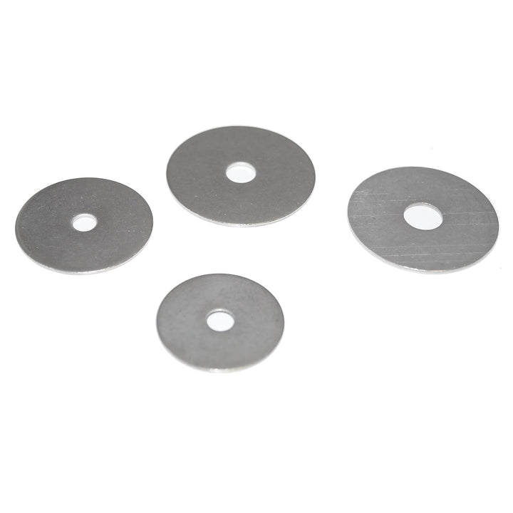 Karosseriescheiben M10 Edelstahl V2A 25 Stück Unterlegscheiben 10,5X50X1,5 mm aus rostfreier Edelsta