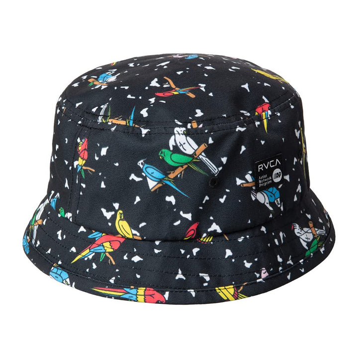 RVCA Luke Pelletier X Kristen LIU Wong Bucket Hut 2022 Black Schwarz, Schwarz