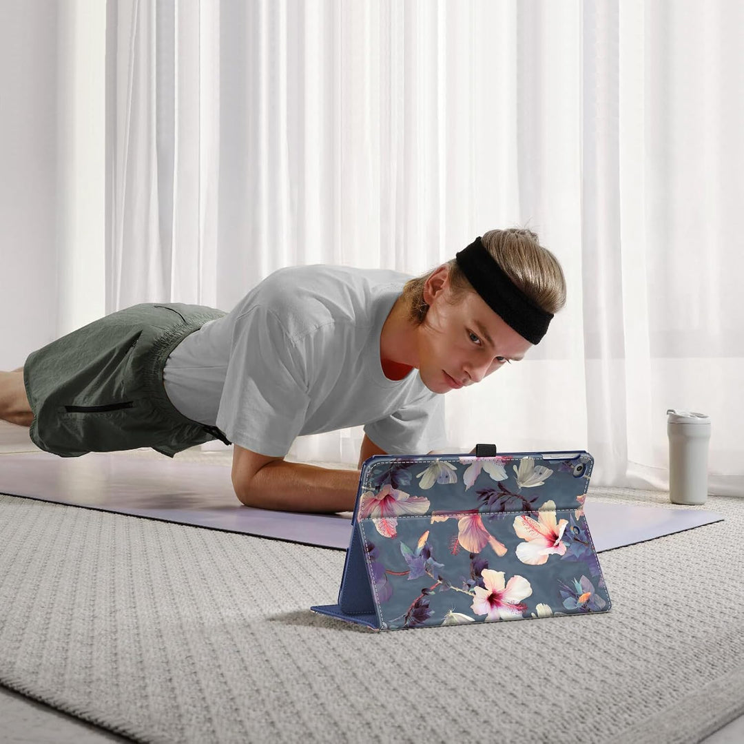 Fintie Hülle für iPad 9.7 Zoll 2018 2017 / iPad Air 2 / iPad Air - [Eckenschutz] Multi-Winkel Betrac