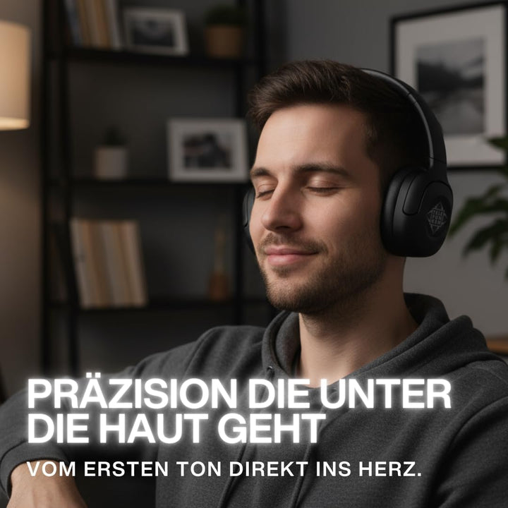 TELEFUNKEN Arco Evo Over Ear Kopfhörer Bluetooth, Aktive Geräuchunterdrückung, ANC & Transparenzmodu