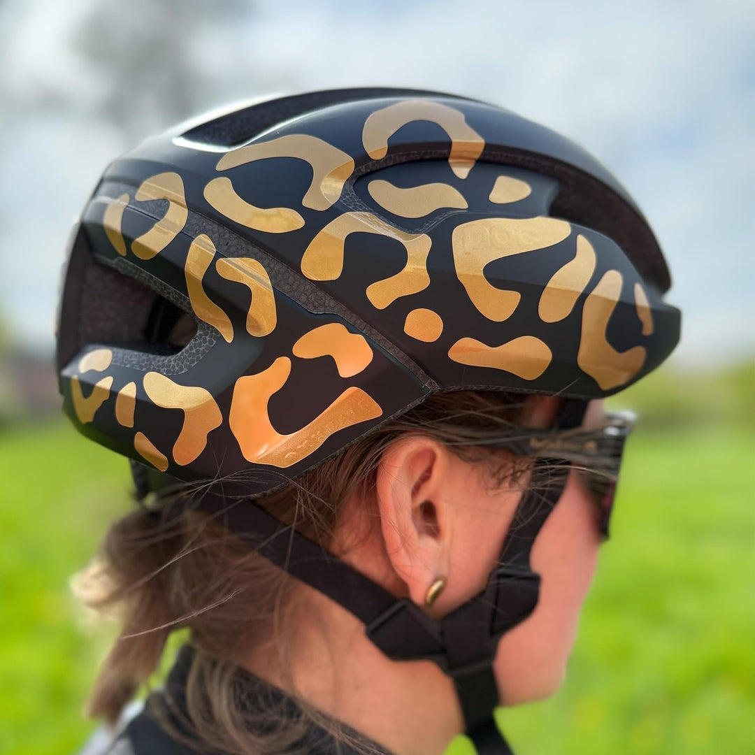 Riesel Design ® Fahrrad Aufkleber Set, 20 x 15 cm, Sticker Kit für Rahmen und Helme, Witterungsbestä