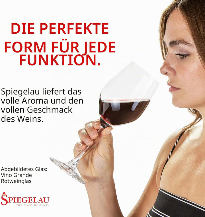 Spiegelau Weinglas, Glas, Transparent Bordeauxgläser, Bordeauxgläser