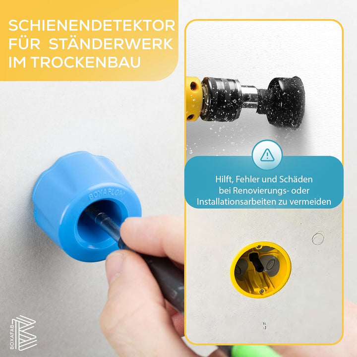 MAGNETIC TARGET PRO Schienendetektor für Placo - Präzisionsmagnet für den Trockenbau, unverzichtbare