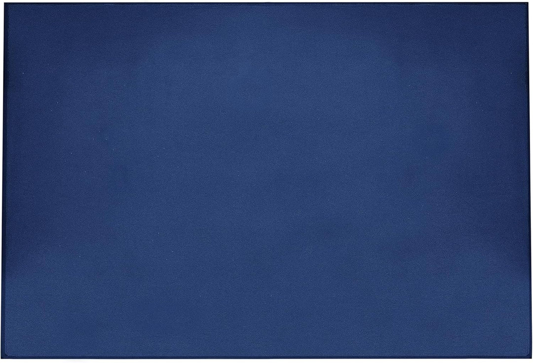 Beliani Bezug für Gewichtsdecken Minky-Stoff 135 x 200 cm Marine blau flauschig Rhea