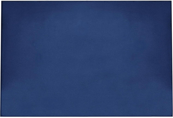 Beliani Bezug für Gewichtsdecken Minky-Stoff 135 x 200 cm Marine blau flauschig Rhea