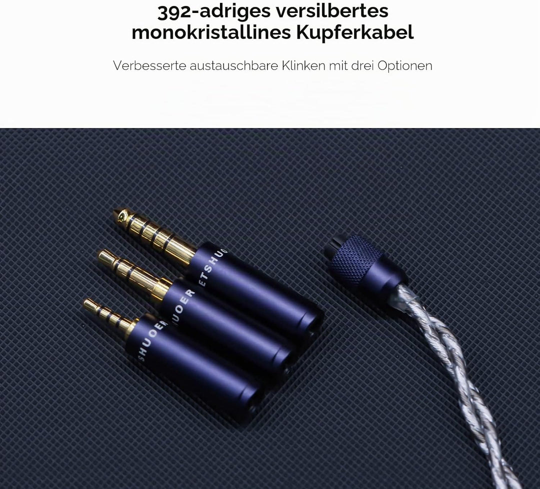 Letshuoer S12 Pro In-Ear-Kopfhörer, 14,8 mm, Planar, magnetischer Treiber, kabelgebunden, HiFi-Kopfh