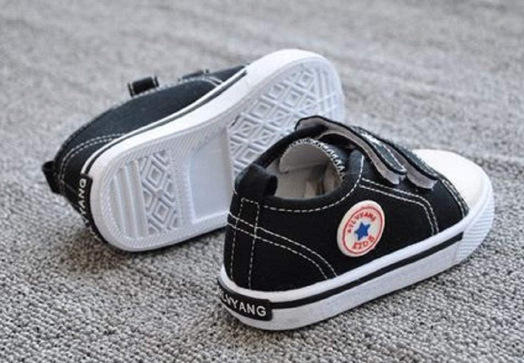 Inception Pro Infinite - Canvas Sneakers - Kinder - Klettverschluss - Grösse 17 - Weihnachts - schwa