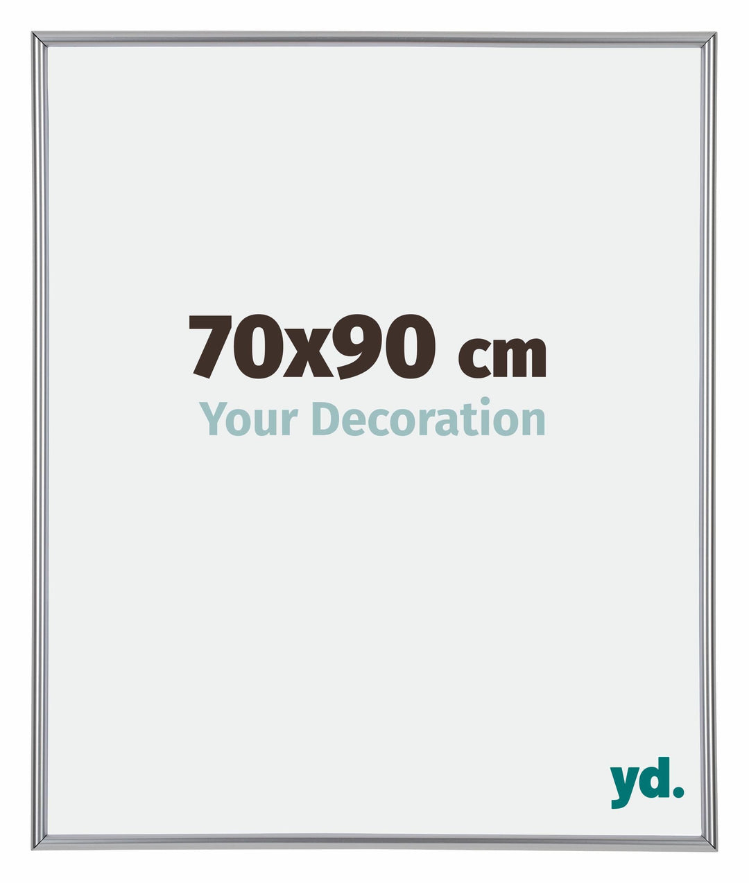 yd. Your Decoration - Bilderrahmen 70x90 cm - Bilderrahmen aus Kunststoff mit Acrylglas - Ausgezeich
