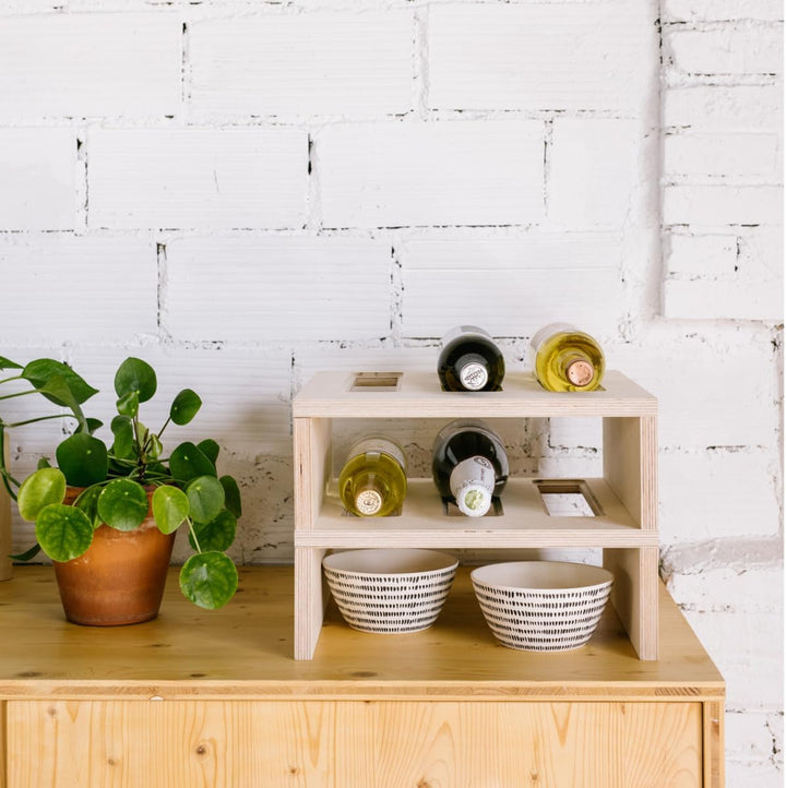 Stackable bottle rack - EL CELLER-2