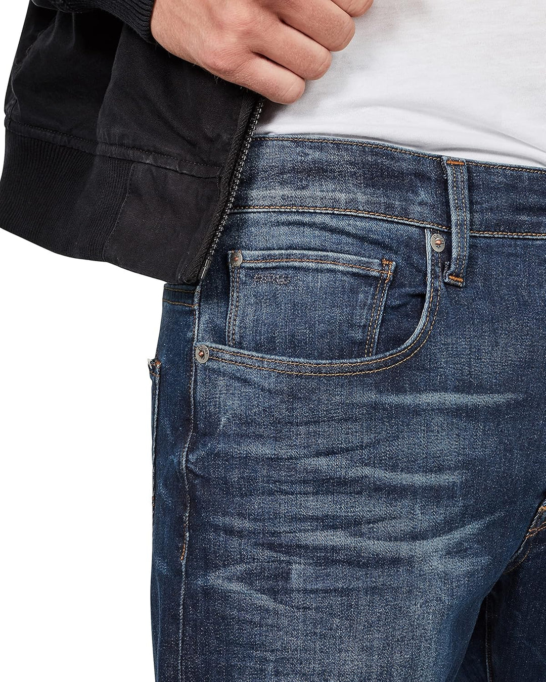G-STAR Herren 3301 Regular Tapered Jeans 26W / 30L Blau (Dk Aged 51003-6553-89), 26W / 30L Blau (Dk