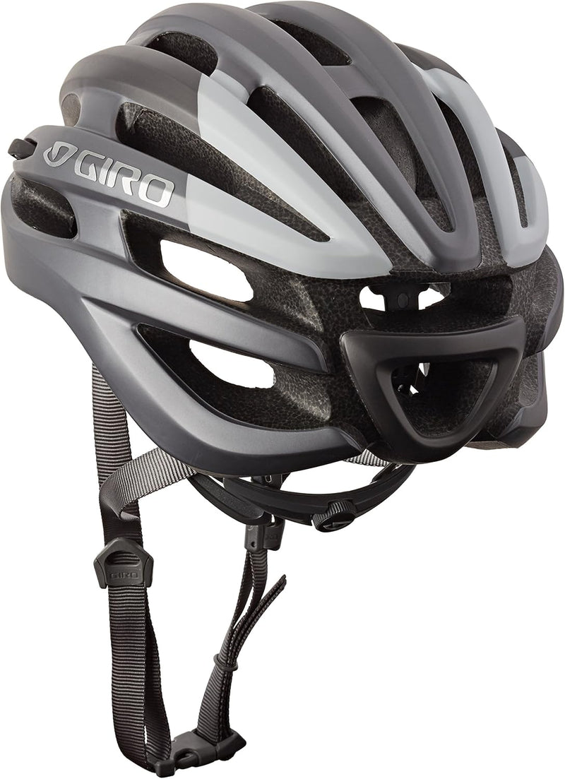 Giro Herren Fahrradhelm Foray 16 M (55-59 cm) Matte Titanium/White, M (55-59 cm) Matte Titanium/Whit