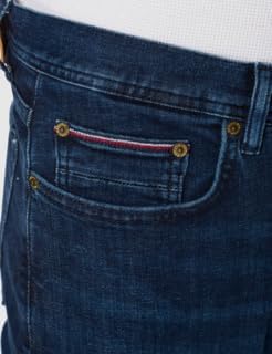 Tommy Hilfiger Herren Jeans Core Slim Bleecker Stretch 38W / 32L Bridger Indigo, 38W / 32L Bridger I