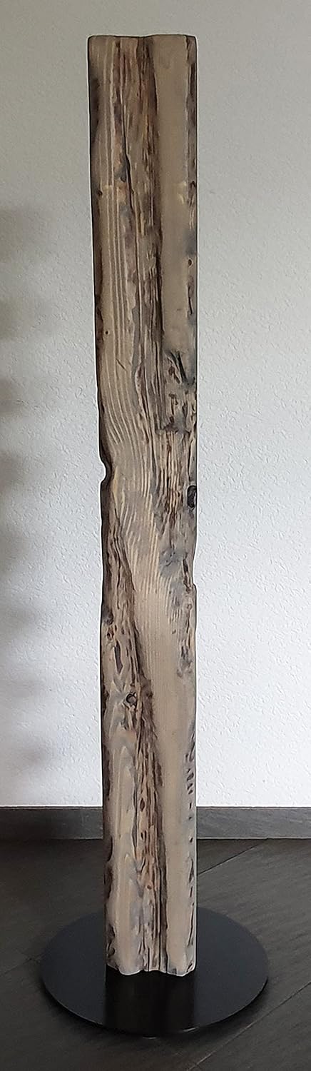 Wood &amp; Wishes – Rustikaler Weinständer, Weinregal, Weinhalter aus massivem Holz; gefertigt in Handar