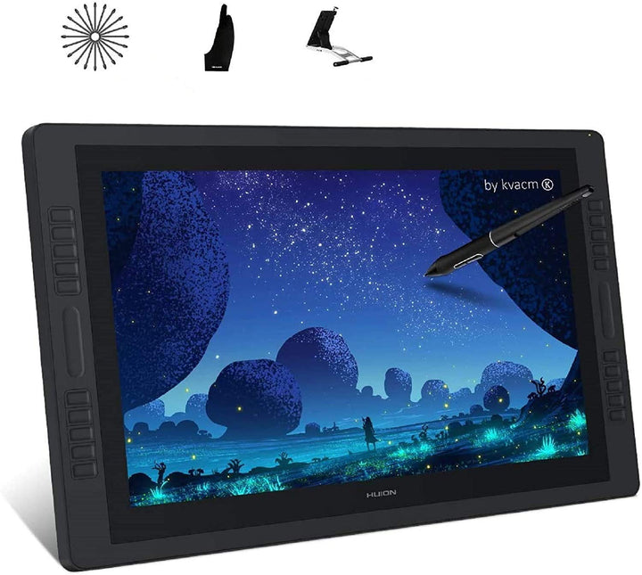 Tablet-GRAF, Bildschirm 13,3 Zoll (33,8 cm) Huion Kameras Pro 13