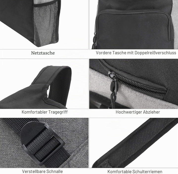 Yogamatten-Tasche, Hochkapazität Yoga-Rucksack, Multifunktionale Tasche für Yoga-Kurse, Fitness-Trai