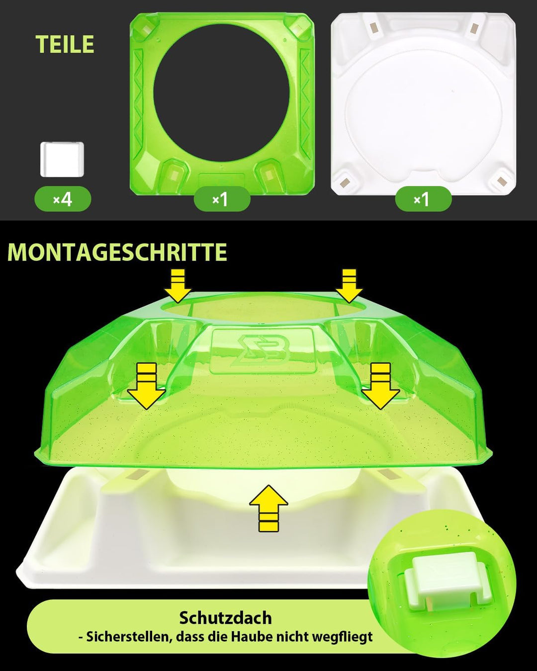 X Stadium Arena Set - 6 Kampfkreisel, 2 Launchers und 1 Xtreme Arena mit X-Celeration Rail, Battle K