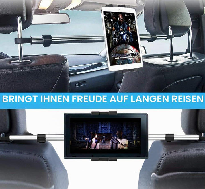 Oilcan KFZ Kopfstütze Tablet Halterung, Universelle Dehnbare Tablet Kopfstützenhalterung, Kinder Aut