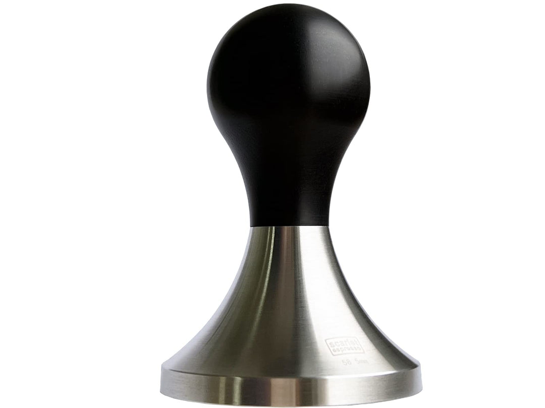 scarlet espresso | Tamper »Fino Affilato« inox sharp edge CNC präzisisiongefertigt, Edelstahl, Profi