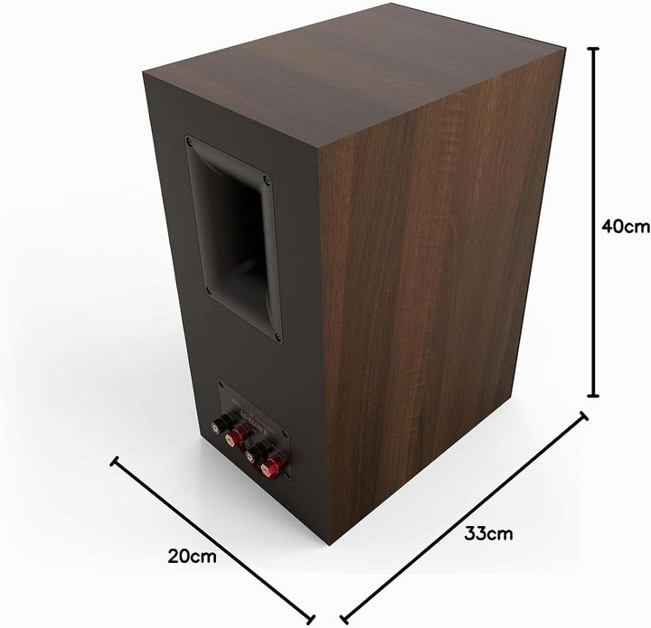 Klipsch Reference Premiere RP-600M II Bücherregal-Lautsprecher, 1 Paar mit grösserem 90° x 90° Hybri
