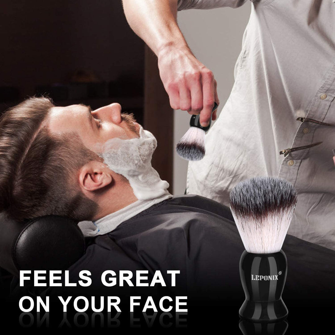 Rasierset für Männer, Aftershave-Geschenkset für Männer, mit Sandelholz-Rasiercreme, Aftershave-Bals
