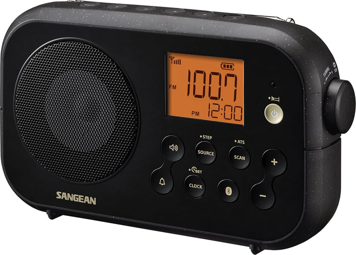 PR-D12BT Black (Traveller 120) UKW Kofferradio wiederaufladbar