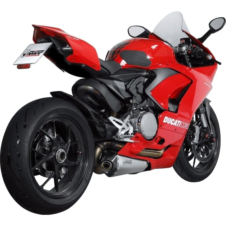 MIVV SLIP-ON STANDARD DELTA RACE Edelstahl kompatibel mit DUCATI PANIGALE V2 955 ccm ab Bj. 20