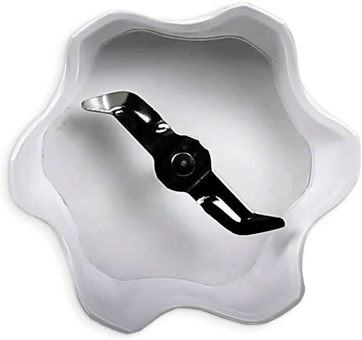 Anakel Home Mixeraufsatz 4193 Stabmixer ersatzteile kompatibel und Braun Weiss I Kunststoff 2 Wellen