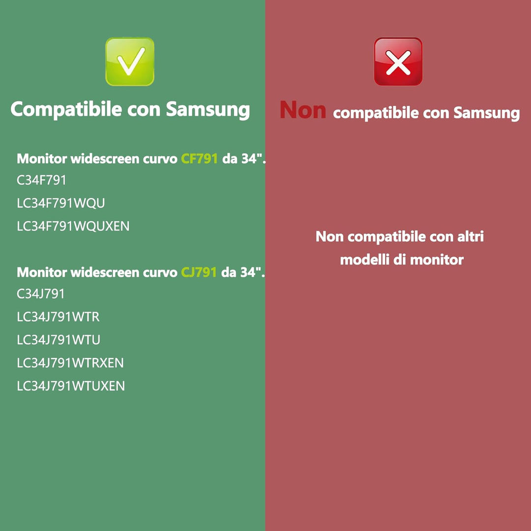 c34f791 Vesa Adapter kompatibel mit Samsung 34 Zoll Curved Monitor für cj79 cf79 cf791 cj791 c34f791