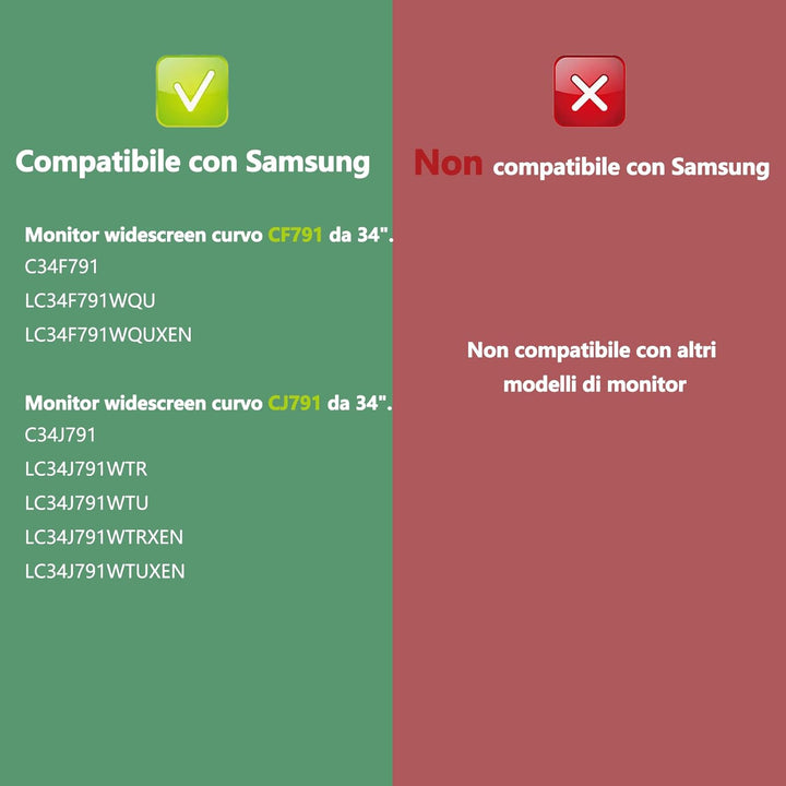 c34f791 Vesa Adapter kompatibel mit Samsung 34 Zoll Curved Monitor für cj79 cf79 cf791 cj791 c34f791