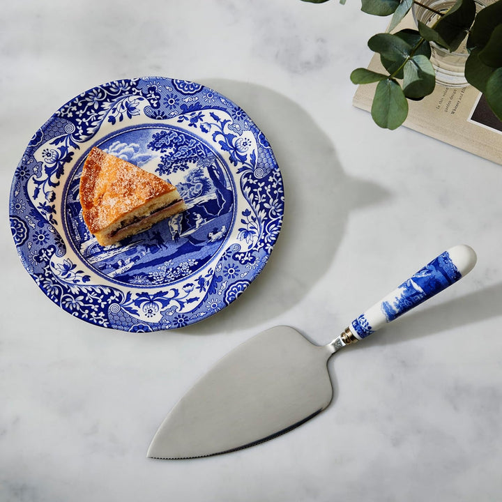 Spode Bleu tranche de gâteau italien