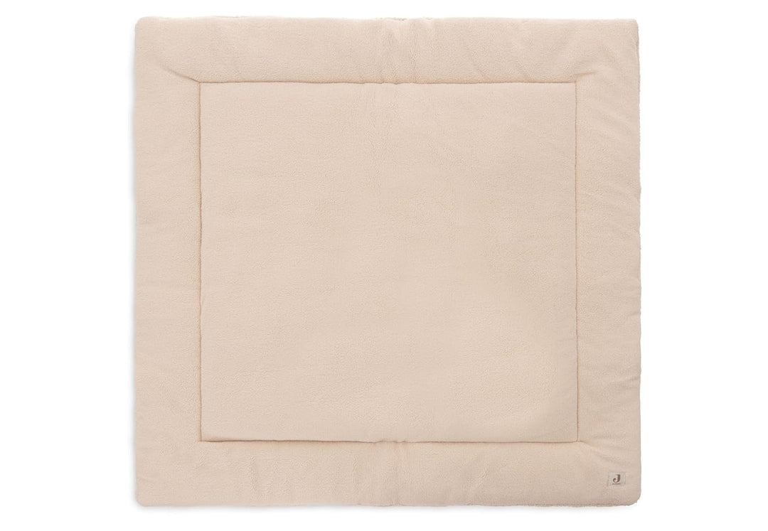 Jollein Krabbeldecke für Baby - Boucle, Naturel - 100% Polyester - Laufgittereinlage - 100x100 cm -