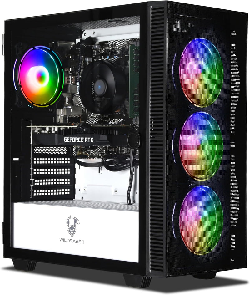Ankermann Business Gaming V2 PC | AMD Ryzen 5 4500 | GTX 1650 | 16GB RAM | 1TB M.2 SSD | Wild Rabbit