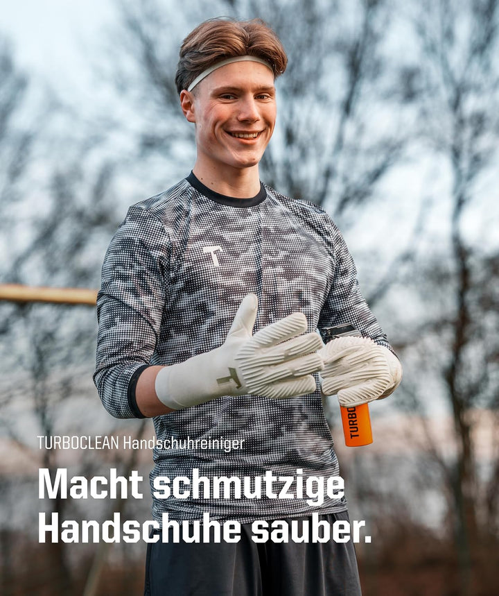 T1TAN Classic 1.0 Torwarthandschuhe - ohne Fingerschutz - Fussballhandschuhe für Torhüter - Diverse